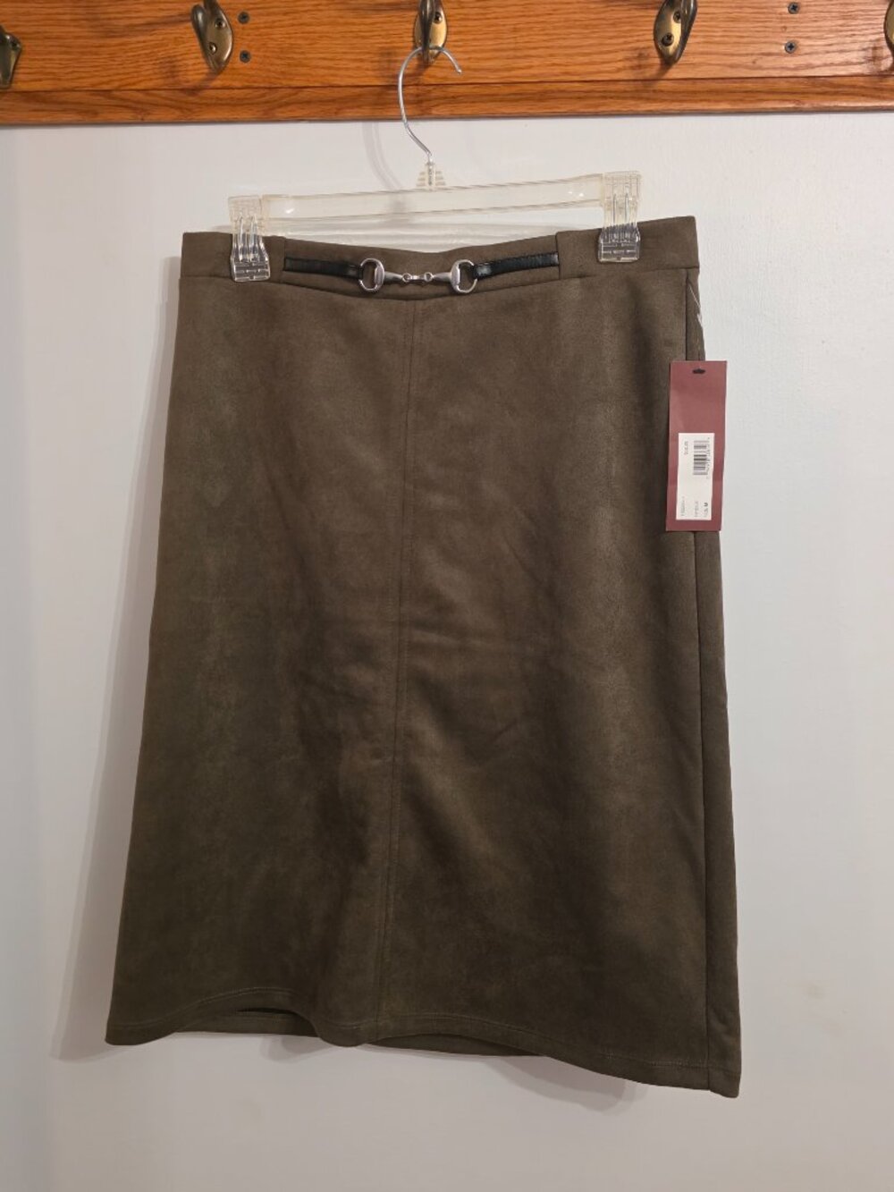Love Scarlett Pencil Skirt Olive Women's M NWT
